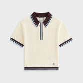 Kith Women Taylen Basketweave Sweater Polo - Nano