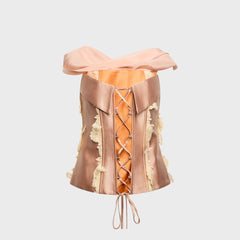 Kim Shui Alyssa Corset - Apricot