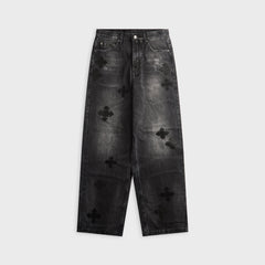 Ksubi Maxx Blakk Metal Kraftwerk Jeans - Black