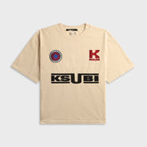 Ksubi Zoom Ekcess Short Sleeve Tee - Ecru
