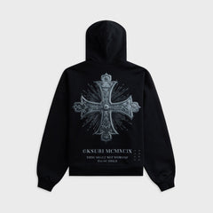 Ksubi False Idols Ekcess Zip Hoodie - Jet Black