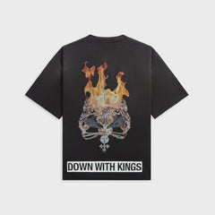 Ksubi Kings Halen Short Sleeve Tee - Black Fade
