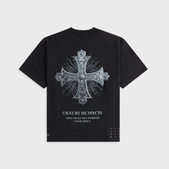 Ksubi False Idols Ekcess Short Sleeve Tee - Jet Black
