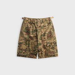 Ksubi Trooper Woodland Cargo Short - Green