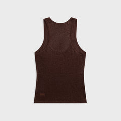 Ksubi Origin Knit Tank Top - Stone Lurex