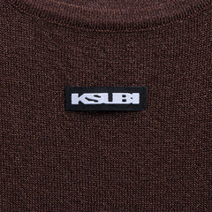 Ksubi Origin Knit Tank Top - Stone Lurex