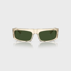 KHAITE x Oliver Peoples 1979C Sunglasses - Buff / Vibrant Green