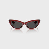 KHAITE x Oliver Peoples 1963C Sunglasses - Dark Red / Grey