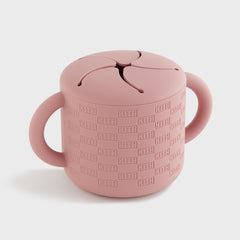 Kith Kids for Mushie Silicone Snack Cup - Dusty Quartz