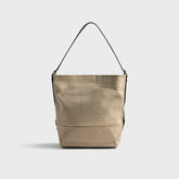 Lemaire Belted Tote Bag - Dark Linen