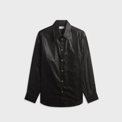 Lemaire Long Sleeve Shirt - Caviar