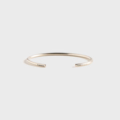 Le Gramme 7g Brushed Sterling Silver Bangle Bracelet - Silver