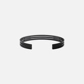 Le Gramme 8g Perforated Ribbon Bracelet - Silver