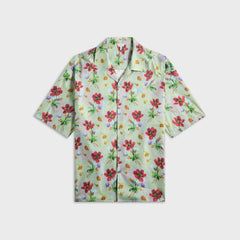 Loewe Short Sleeve Shirt - Green / Red