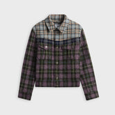 Loewe Trucker Jacket - Pink / Blue