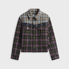 Loewe Trucker Jacket - Pink / Blue