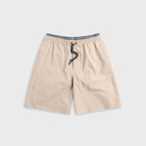Loewe Turn-Up Cotton Short - Beige