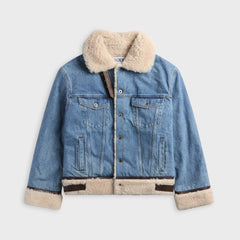 Loewe Trucker Jacket - Denim Blue