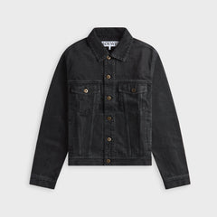 Loewe Anagram Denim Jacket - Black