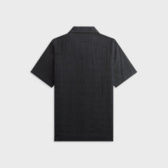 Maharishi 7316 Light Double Voile Cuban Shirt - Navy