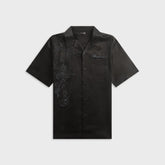 Maharishi 7364 Sakura Dragon Camp Collar Shirt - Black