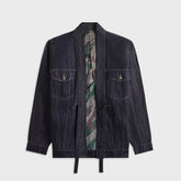 Maharishi 6059 Maha Hemp Denim Kimono - Indigo