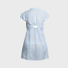 Miaou Venna Dress - Blue Stripe
