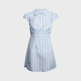 Miaou Venna Dress - Blue Stripe