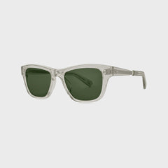 Garrett Leight Mr. Leight Damone Sunglass - Morning Dew / Matte Platinum