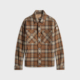 Moncler Plaid Shirt - Brown