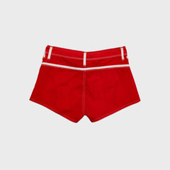 Made Some Short Shorts - Red / White