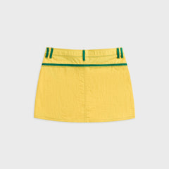 Made Some Mini Skirt - Yellow / Green