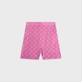Marine Serre Moon Printed Jersey Mini Short - Pink