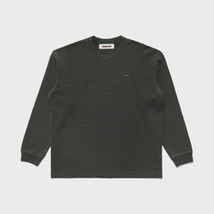 Metalwood Mini Metal Logo Long Sleeve Thermal Shirt - Tar