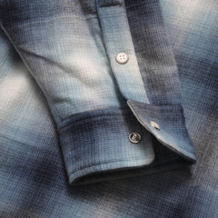 Metalwood Poly Filled Shirt - Blue Plaid