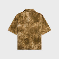 Needles Cabana Mesh Jacquard Uneven Dye Shirt - Olive