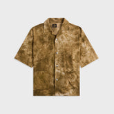 Needles Cabana Mesh Jacquard Uneven Dye Shirt - Olive