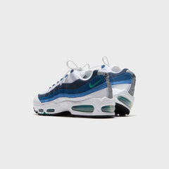 Nike Air Max 95 OG - White / Emerald Green / Lake Blue