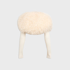 Norma Kamali Long Sleeve Shruggie - Cream
