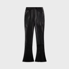Norma Kamali Spat Jeans - Black