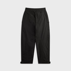 New Balance Grey Nylon Wide Tapered Pant - Black