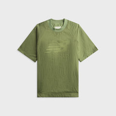 New Balance Grey Double Layer Tee - Oregon Grass / Green