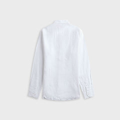 Orlebar Brown Giles Linen Tailored Fit Shirt - White