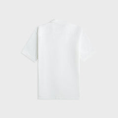 Orlebar Brown Maitan Open Weave Shirt - Cloud