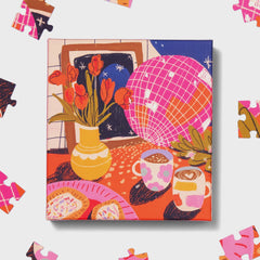 Ordinary Habit 100 Piece Puzzle - Disco Tea