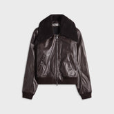 Our Legacy Pharos Bomber - Umber Brown Fluid Calfskin