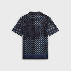 Orlebar Brown Maitan Luminis Border Shirt - Night Iris