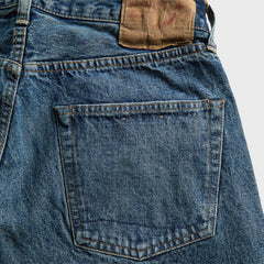 orSLOW 105 Standard Selvedge Denim 2 Year Wash Jeans - Indigo Blue