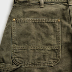 orSLOW Dad Fit Oxford Painter Pant - Army Green