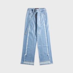 Ottolinger Glazed Baggy Jeans - Blue